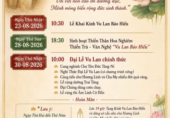 DaiLeVuLanChuaHoaNghiem30August2026