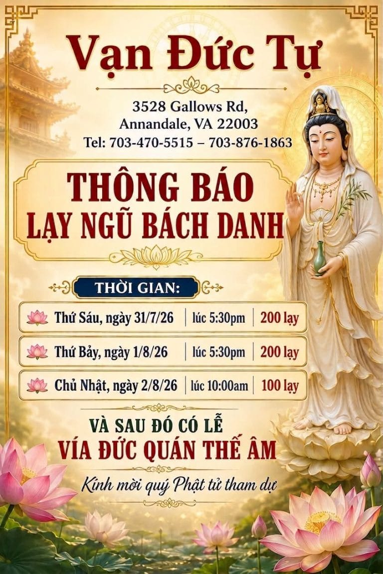 ThongBaoLayNguBachDanhLeViaDucQuanTheAm31July-2August2026