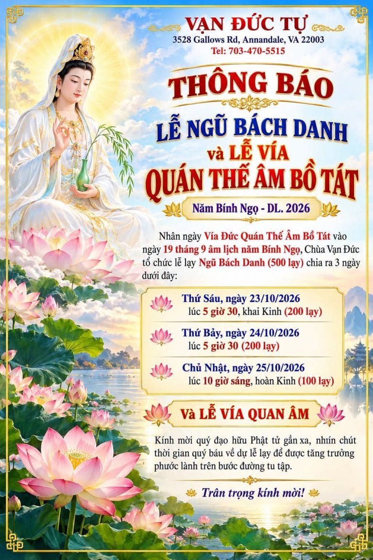 VanDucTuLeNguBachDanhvaLeViaQuanTheAmBoTat23-25October2026